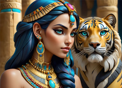 Egyptian Friendship from 123RF, 300 Piece Puzzle