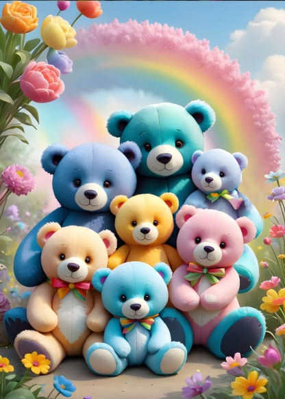 Teddy Bears from 123RF, 300 Piece Puzzle