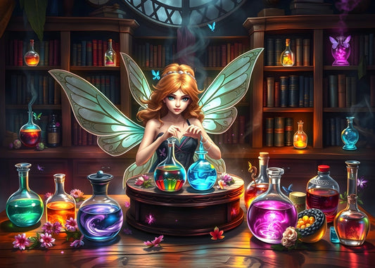 Elixirs and Enchantments from 123RF, 500 Piece Puzzle