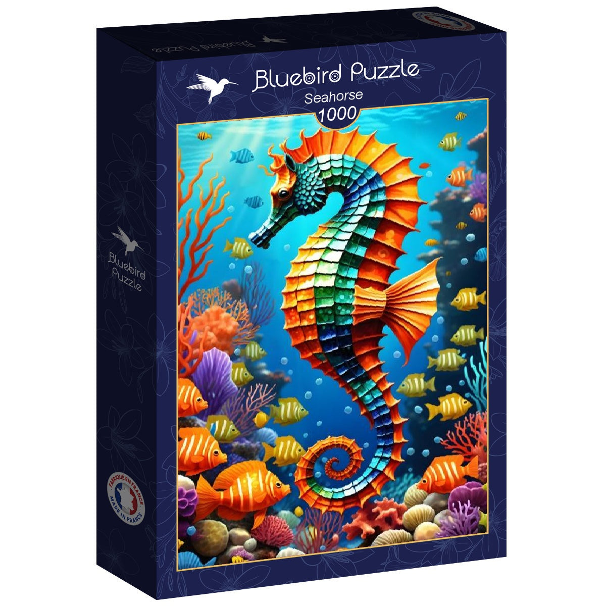 Seahorse from 123RF, 1000 Piece Puzzle