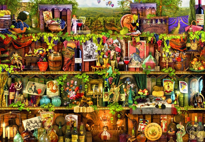 Wine Shelf by Aimee Stewart, 1000 Piece Puzzle