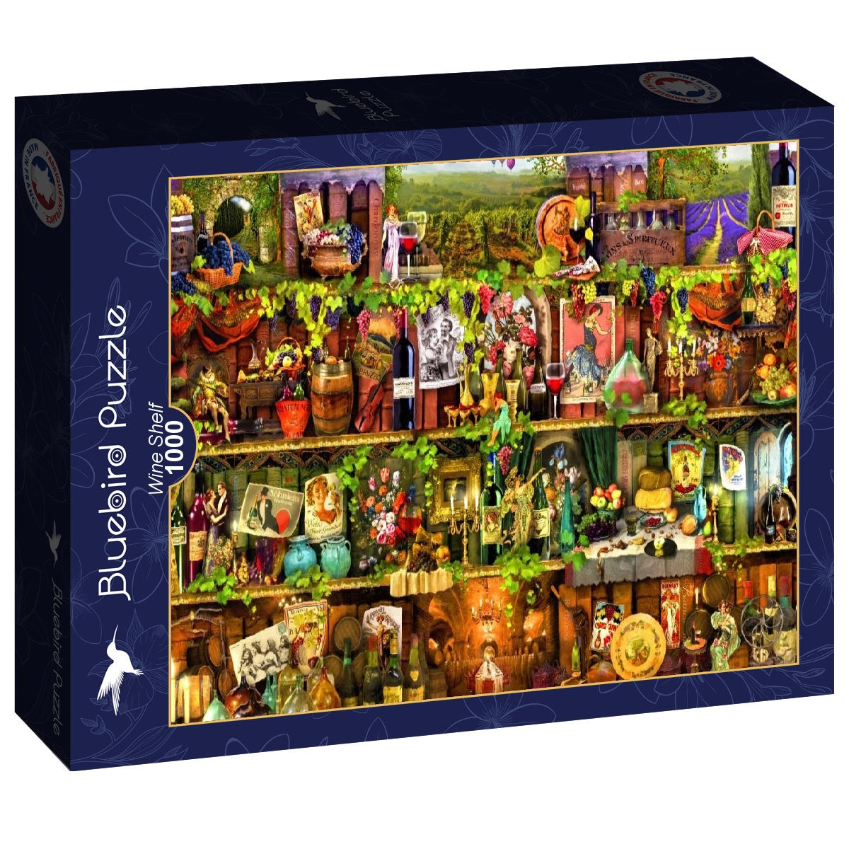 Wine Shelf by Aimee Stewart, 1000 Piece Puzzle