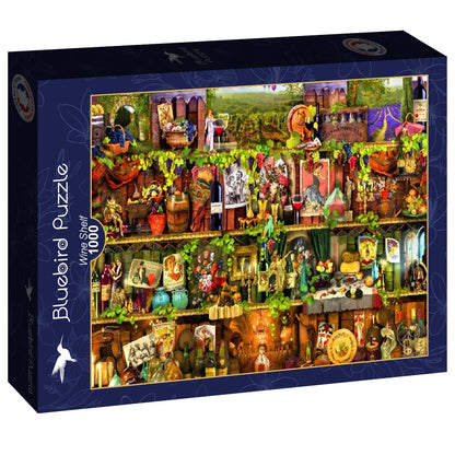 Wine Shelf by Aimee Stewart, 1000 Piece Puzzle