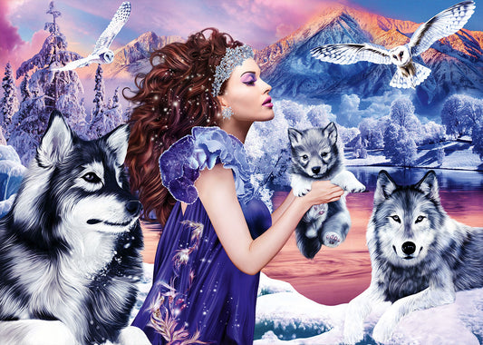 Wolf Queen by Katarina Sokolova, 1000 Piece Puzzle