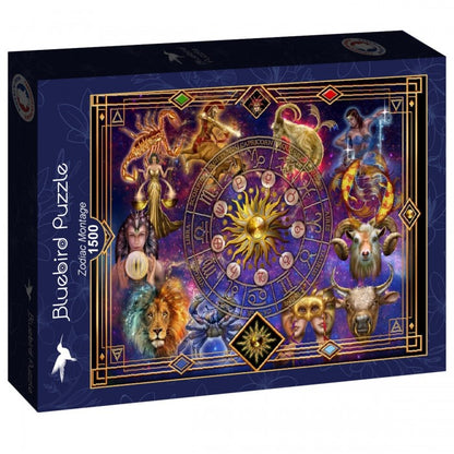 Zodiac Montage by Ciro Marchetti, 1500 Piece Puzzle