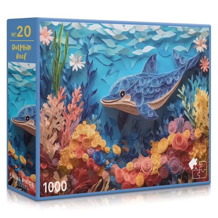 No. 20 - Dolphin Reef, 1000 Piece Puzzle