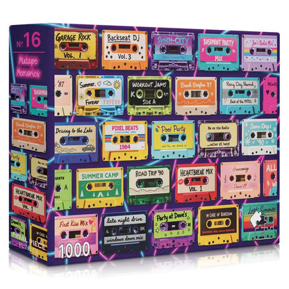 No. 16 - Mixtape Memories, 1000 Piece Puzzle