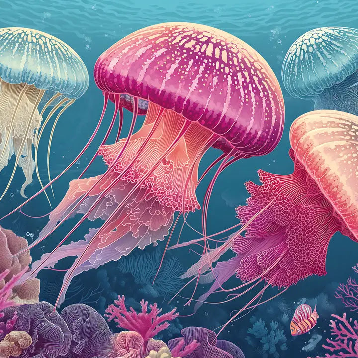 No. 14 - Jellyfish Bloom, 1000 Piece Puzzle