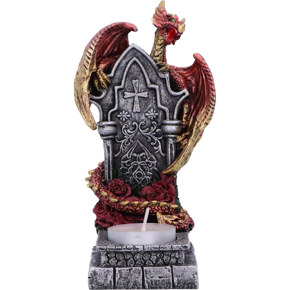 Light of the Dragon - Red, Ornamental Tealight Holder