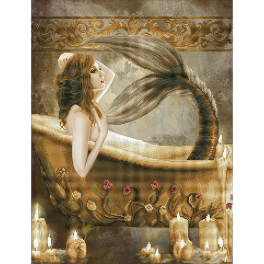 Bath Time Mermaid by Selina Fenech, Diamond Dotz kit