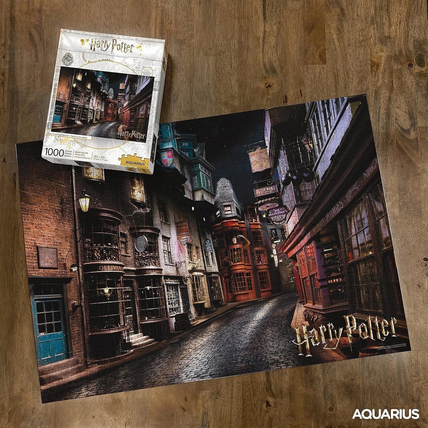 Harry Potter - Diagon Alley, 1000 Piece Puzzle