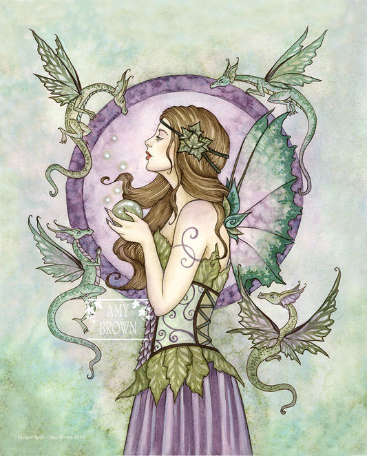 Dragons Spell by Amy Brown, Print