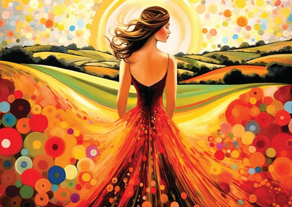 My Beautiful World by Peggy Collins, 1000 Piece Puzzle