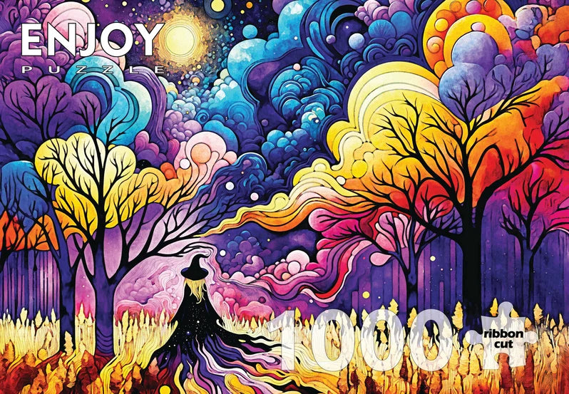 The Witch's Way by Peggy Collins, 1000 Piece Puzzle