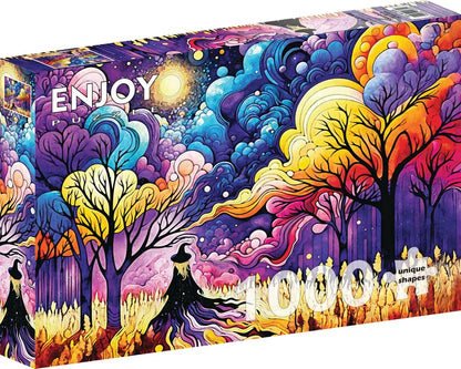 The Witch's Way by Peggy Collins, 1000 Piece Puzzle