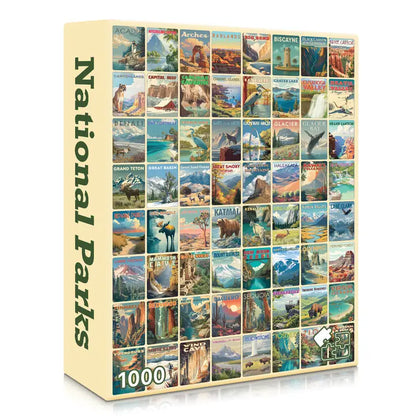 No. 9- National Parks, 1000 Piece Puzzle