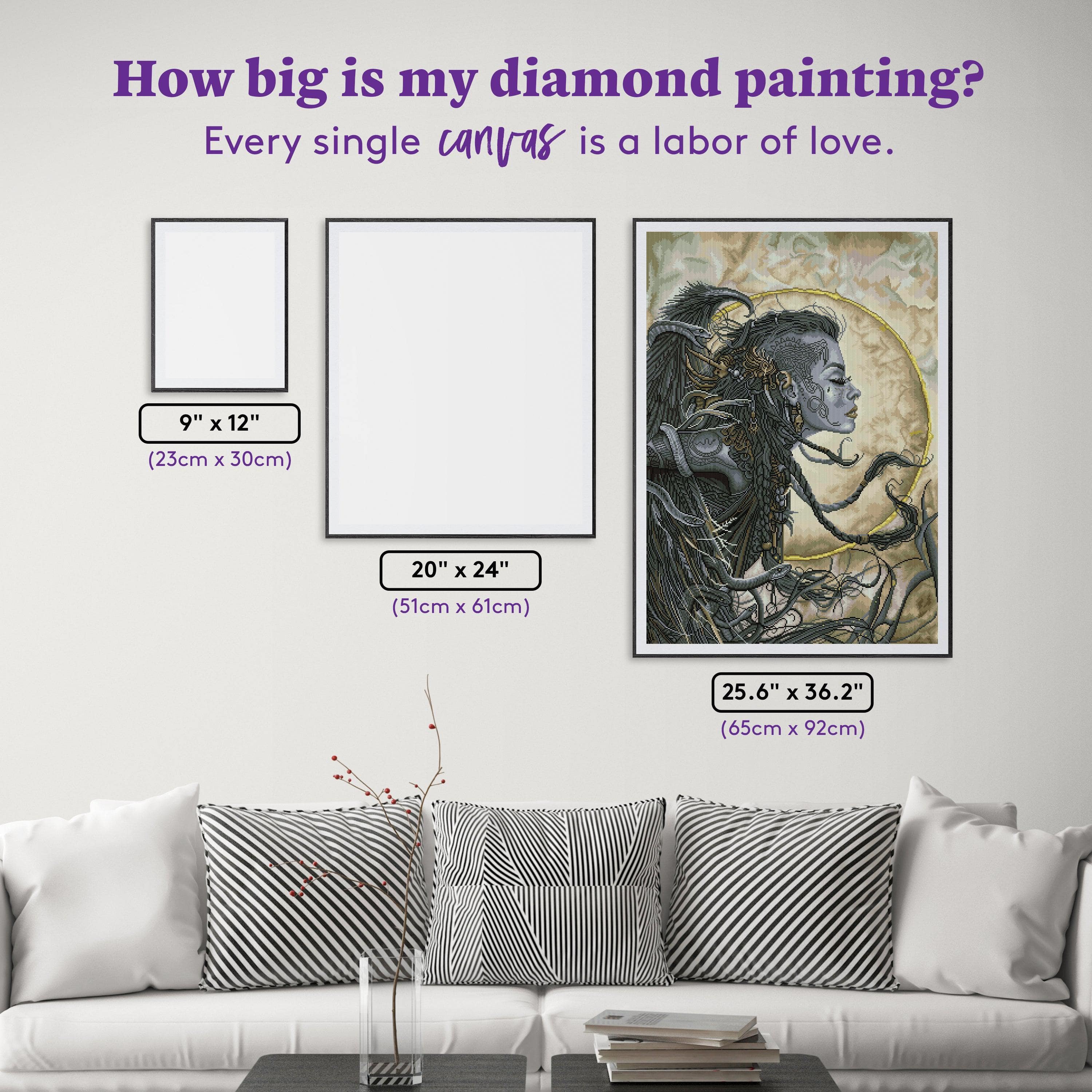 Euryale diamond deals painting