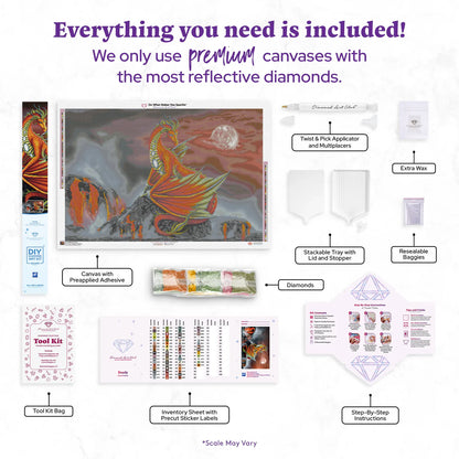 Everly by Sarah Richter, Diamond Art Kit