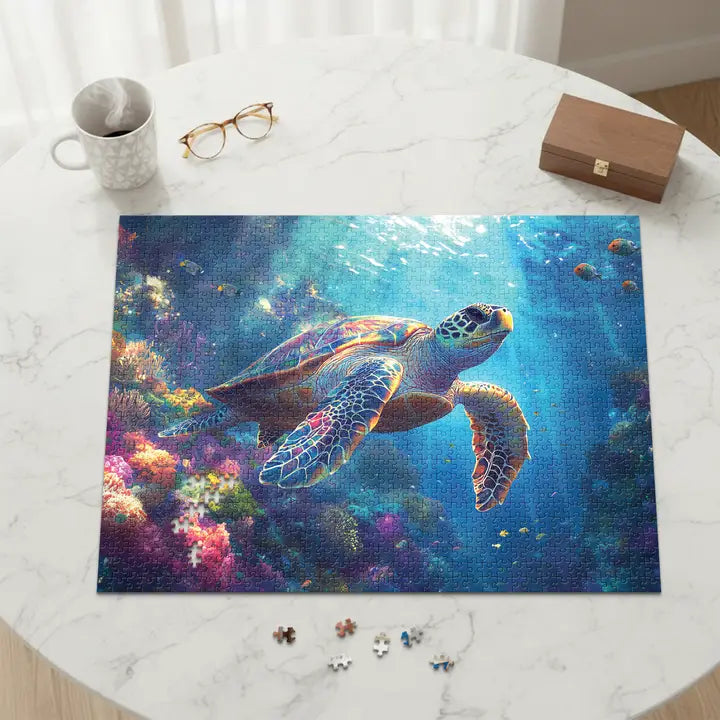 No. 3 - Sea Turtle, 1000 Piece Puzzle