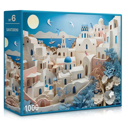 No. 6 - Santorini, 1000 Piece Puzzle