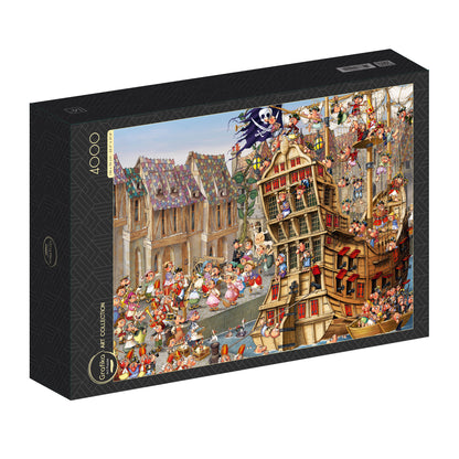 Pirates by Francois Ruyer, 4000 Piece Puzzle