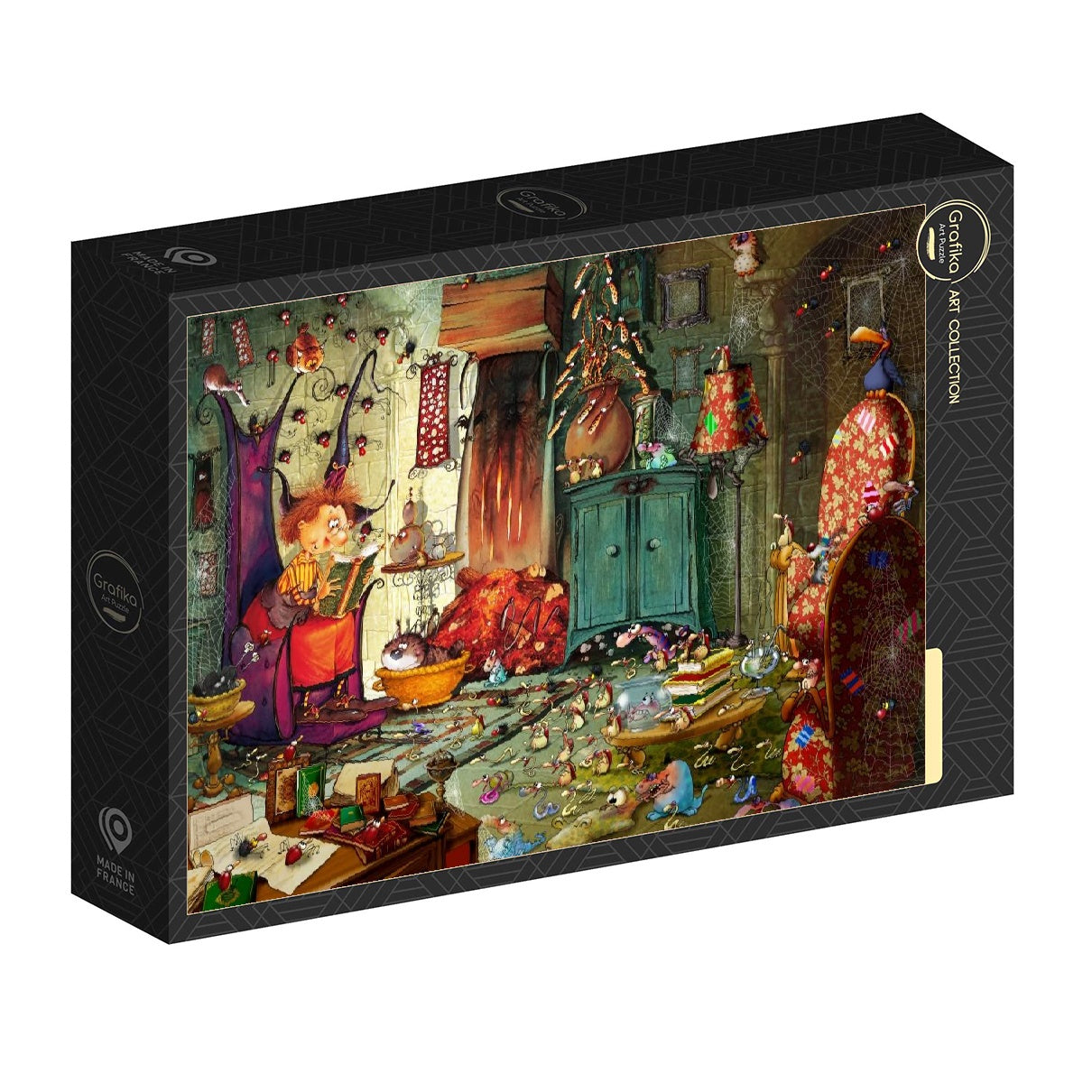 Witch - Reading by Francois Ruyer 500 Piece Puzzle