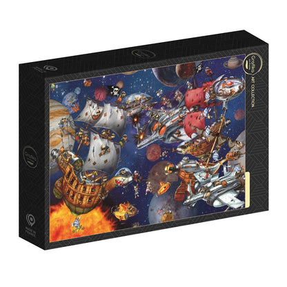 Space Batttle by Francois Ruyer, 1000 Piece Puzzle