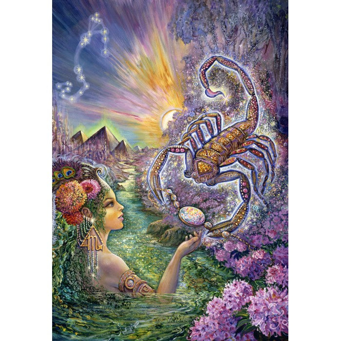 Signs of the Zodiac - Scorpio by Josephine Wall, 1000 Piece Puzzle