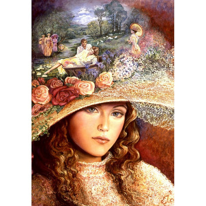 Grandmother's Hat by Josephine Wall, 1000 Piece Puzzle