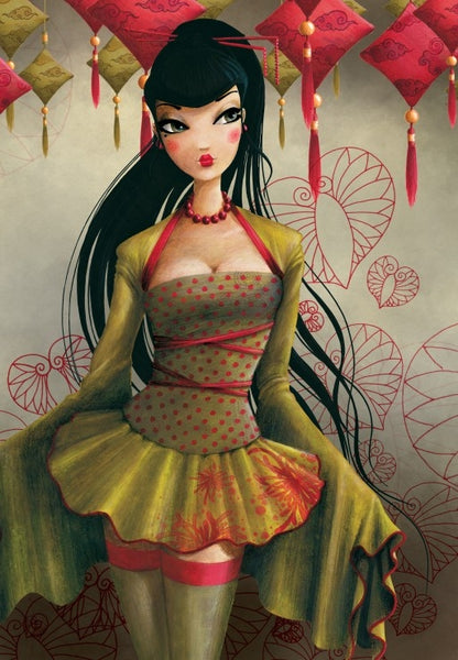 Miss Midori by Misstigri, 1000 Piece Puzzle