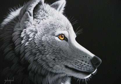 Wolf Light by Schim Schimmel, 1000 Piece Puzzle