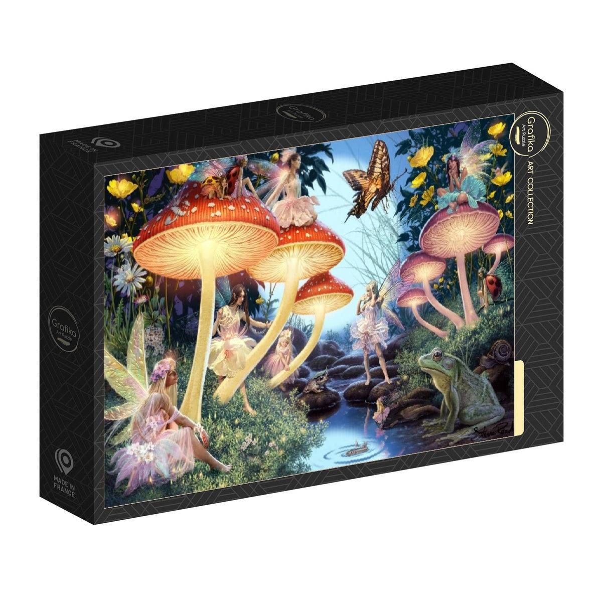 Toadstool Brook by Steve Read, 1000 Piece Puzzle