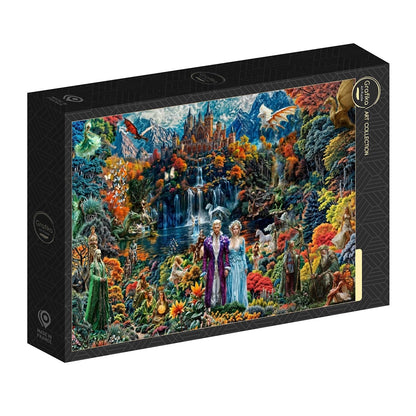 The Valley of Dragons by Jessey Bell, 1000 Piece Puzzle