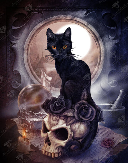 Grimalkin's Ghost by Alchemy, Diamond Art Kit