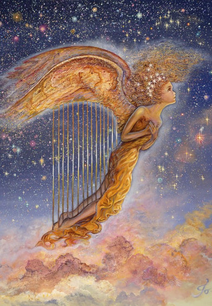 Harp Angel by Josephine Wall, 1000 Piece Puzzle