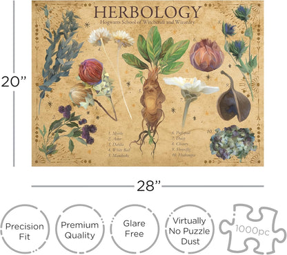Harry Potter - Herbology, 1000 Piece Puzzle