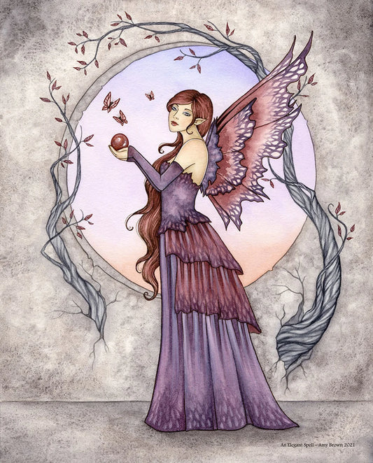 An Elegant Spell by Amy Brown, Print