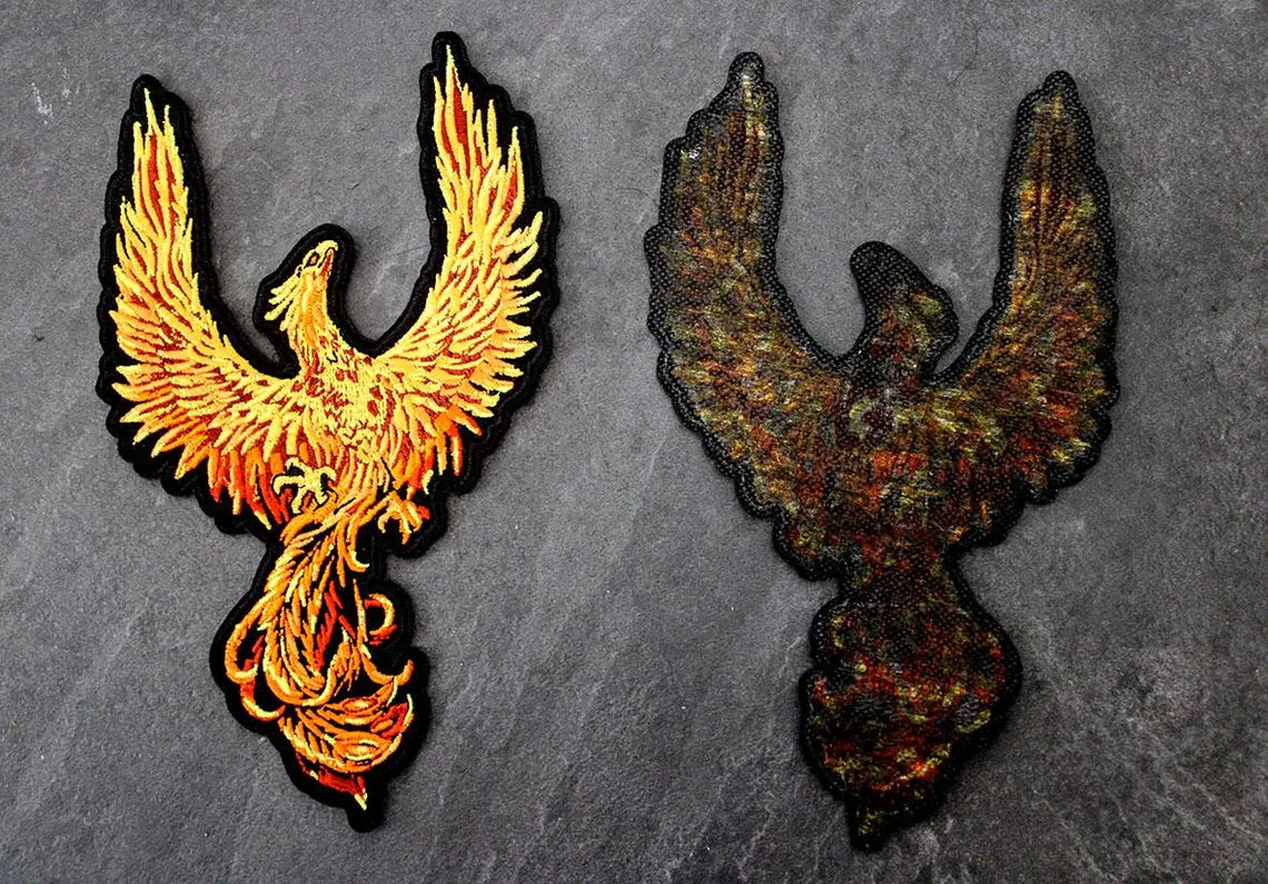 Phoenix Rising by Anne Stokes Embroidered Patch