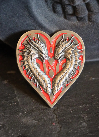 Dragon Aces by Anne Stokes Pin Badge Set