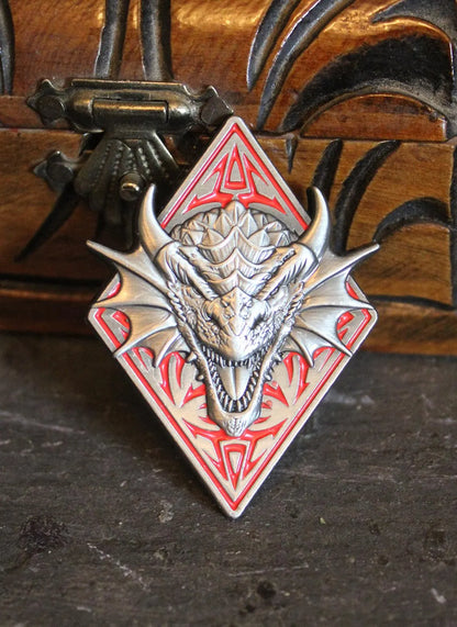 Dragon Aces by Anne Stokes Pin Badge Set