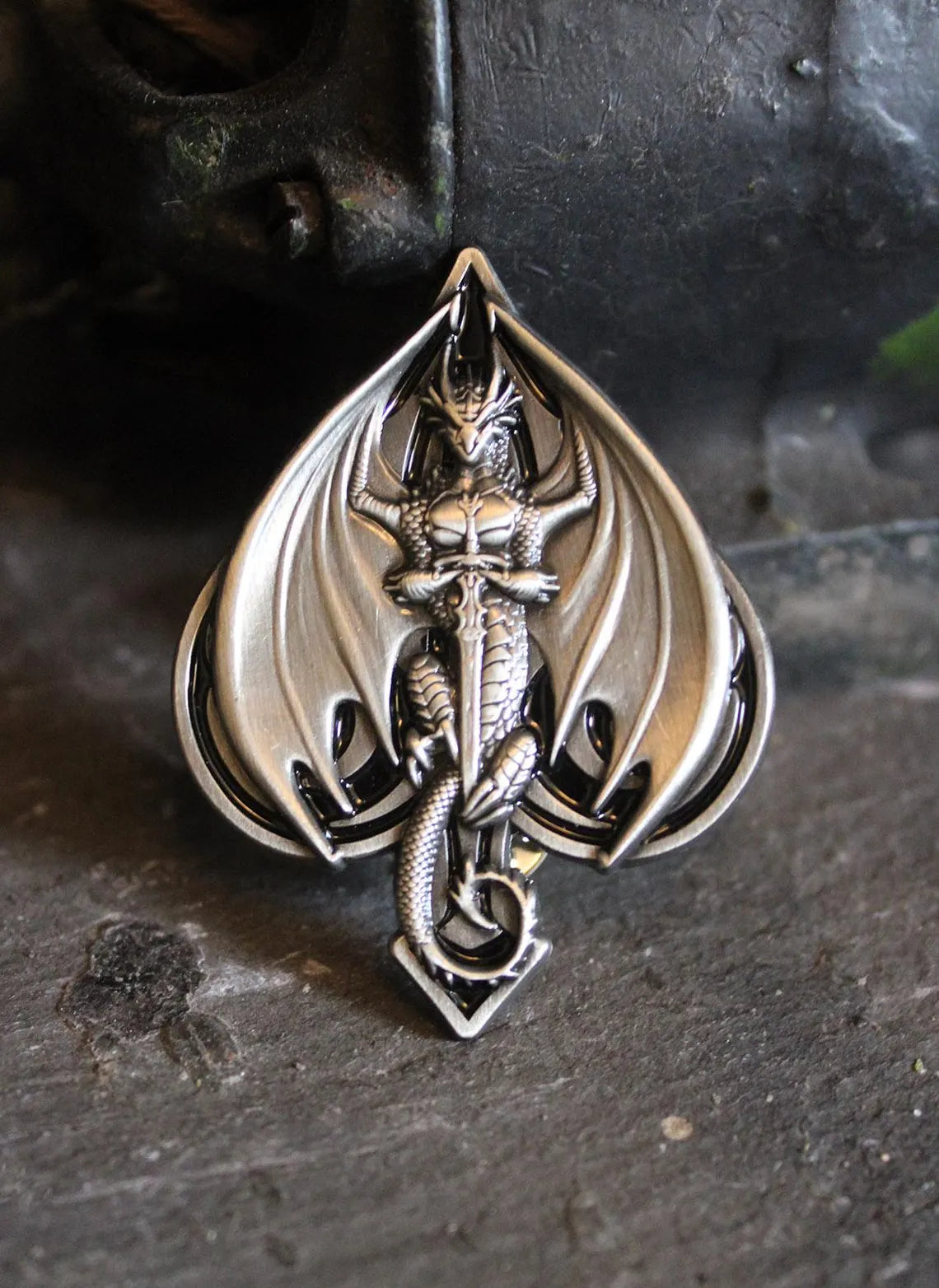 Dragon Aces by Anne Stokes Pin Badge Set