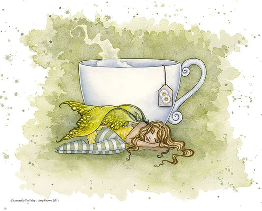 Chamomile Tea Fairy by Amy Brown, Print