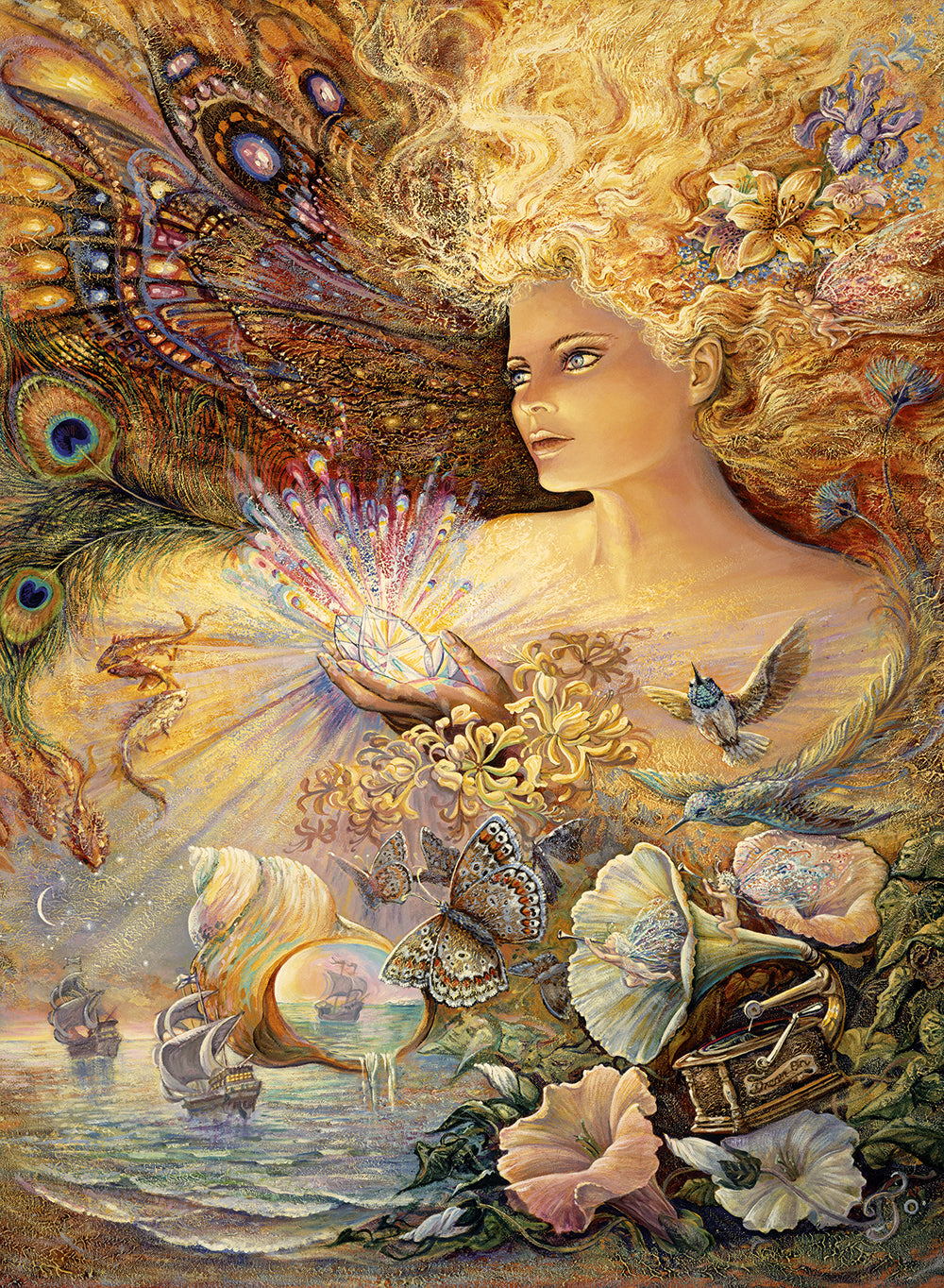 Crystal of Enchantment by Josephine Wall, 3000 Piece Puzzle