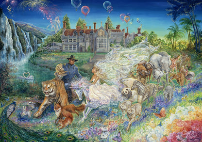 Fantasy Wedding by Josephine Wall, 1500 Piece Puzzle