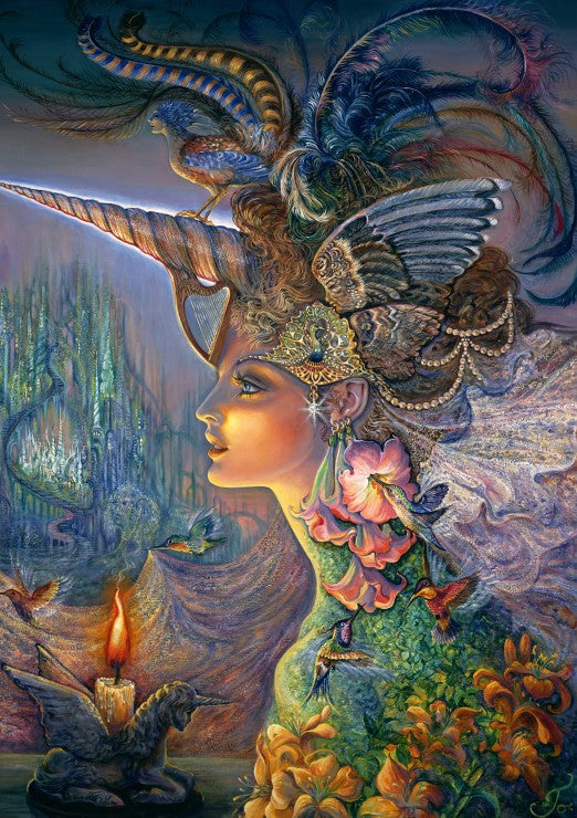My Lady Unicorn by Josephine Wall, 1000 Piece Puzzle