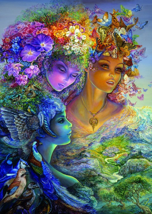 The Three Graces by Josephine Wall, 500 Piece Puzzle