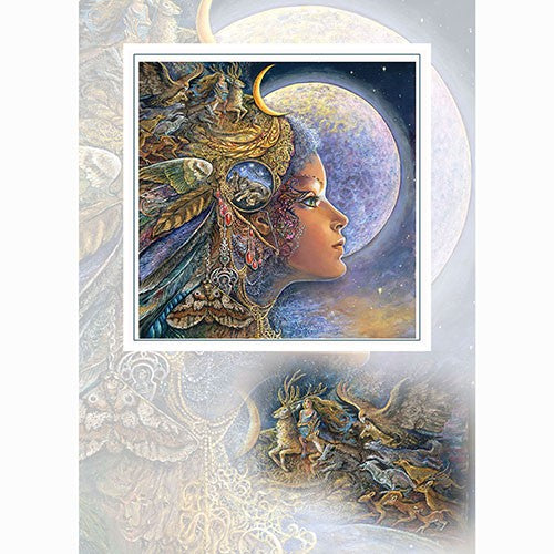 Diana by Josephine Wall, Magnet Greeting Card