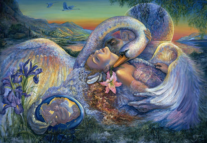 Leda and the Swan by Josephine Wall, 1000 Piece Puzzle