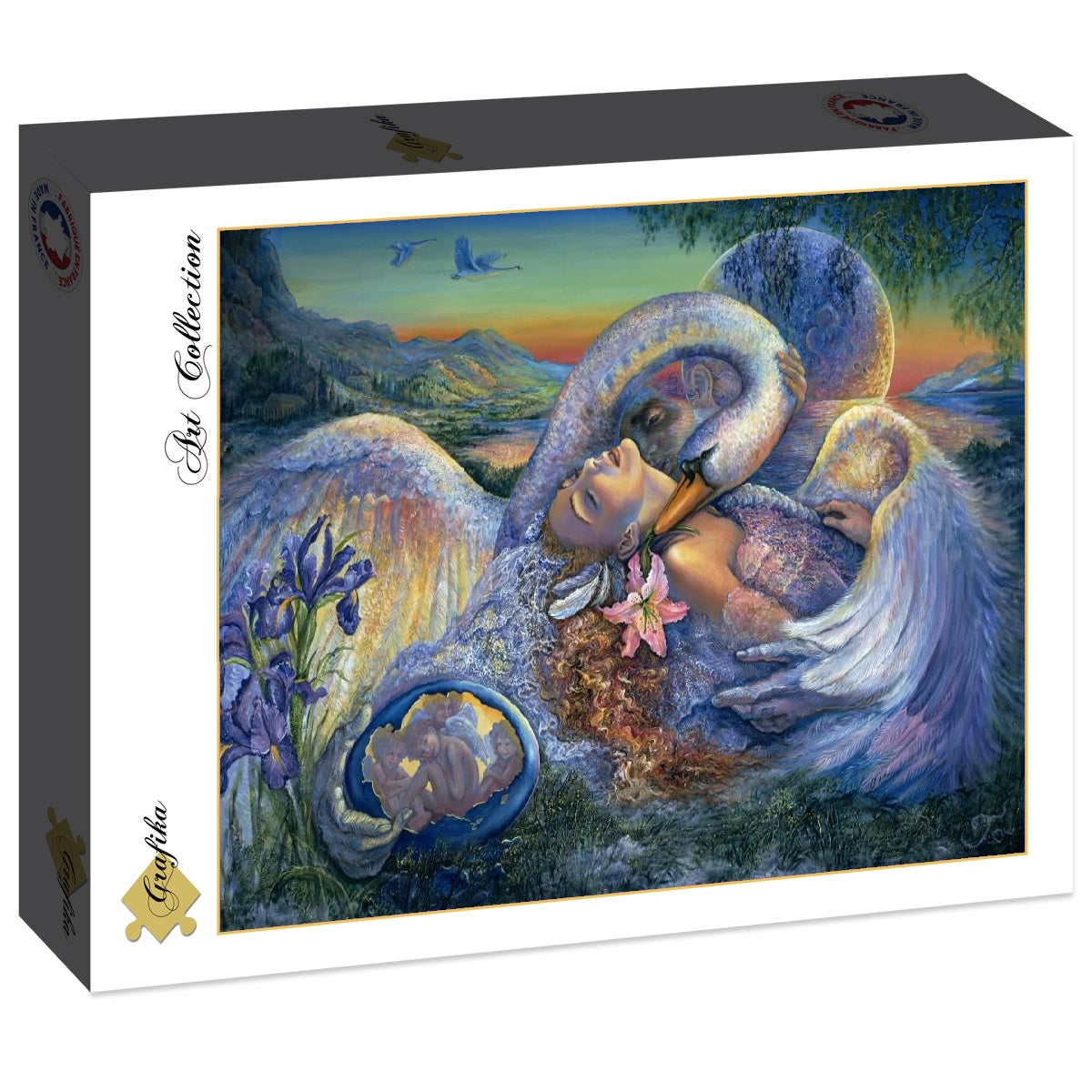 Leda and the Swan by Josephine Wall, 2000 Piece Puzzle