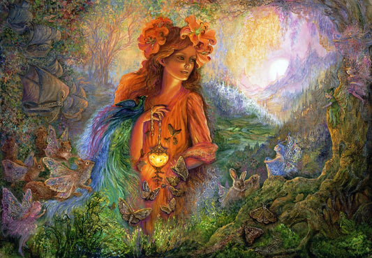 Lighting the Way by Josephine Wall, 1000 Piece Puzzle
